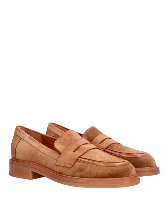 A9301 Loafer - Taupe Suede